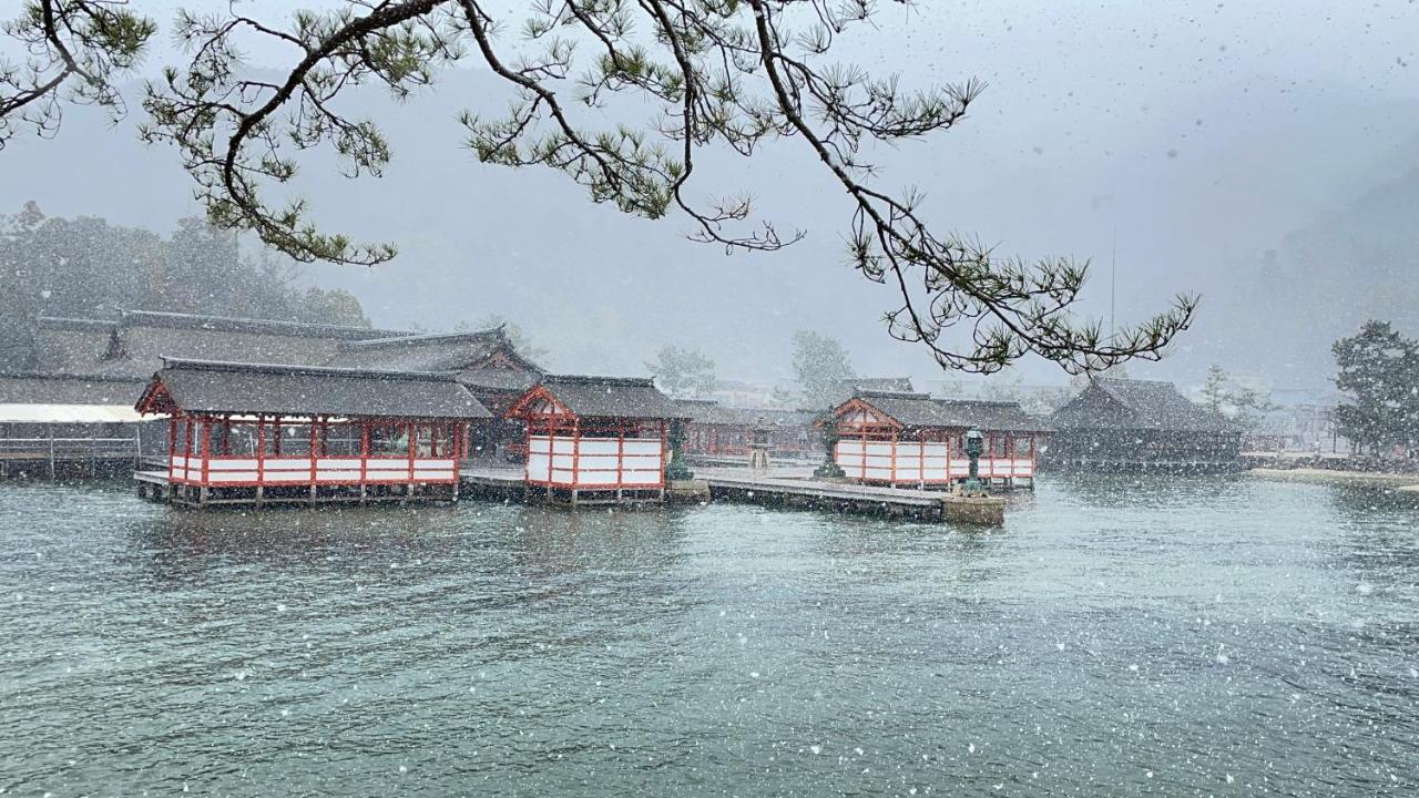 Miyajima Morinoyado Hotel Hatsukaichi Exterior foto