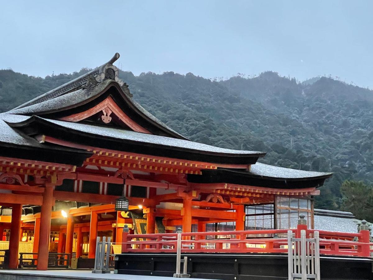 Miyajima Morinoyado Hotel Hatsukaichi Exterior foto