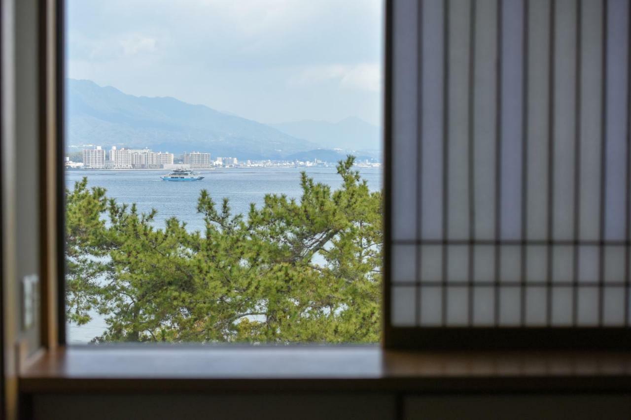 Miyajima Morinoyado Hotel Hatsukaichi Exterior foto
