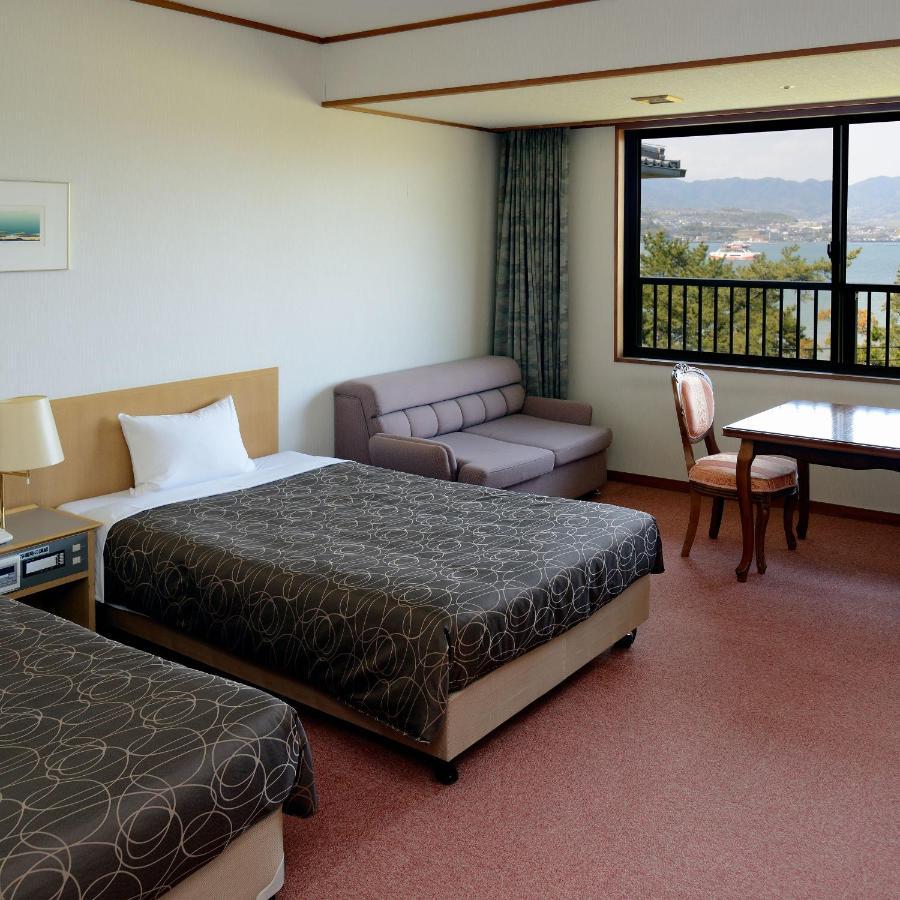 Miyajima Morinoyado Hotel Hatsukaichi Exterior foto